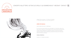 Desktop Screenshot of orchestrelamoureux.com